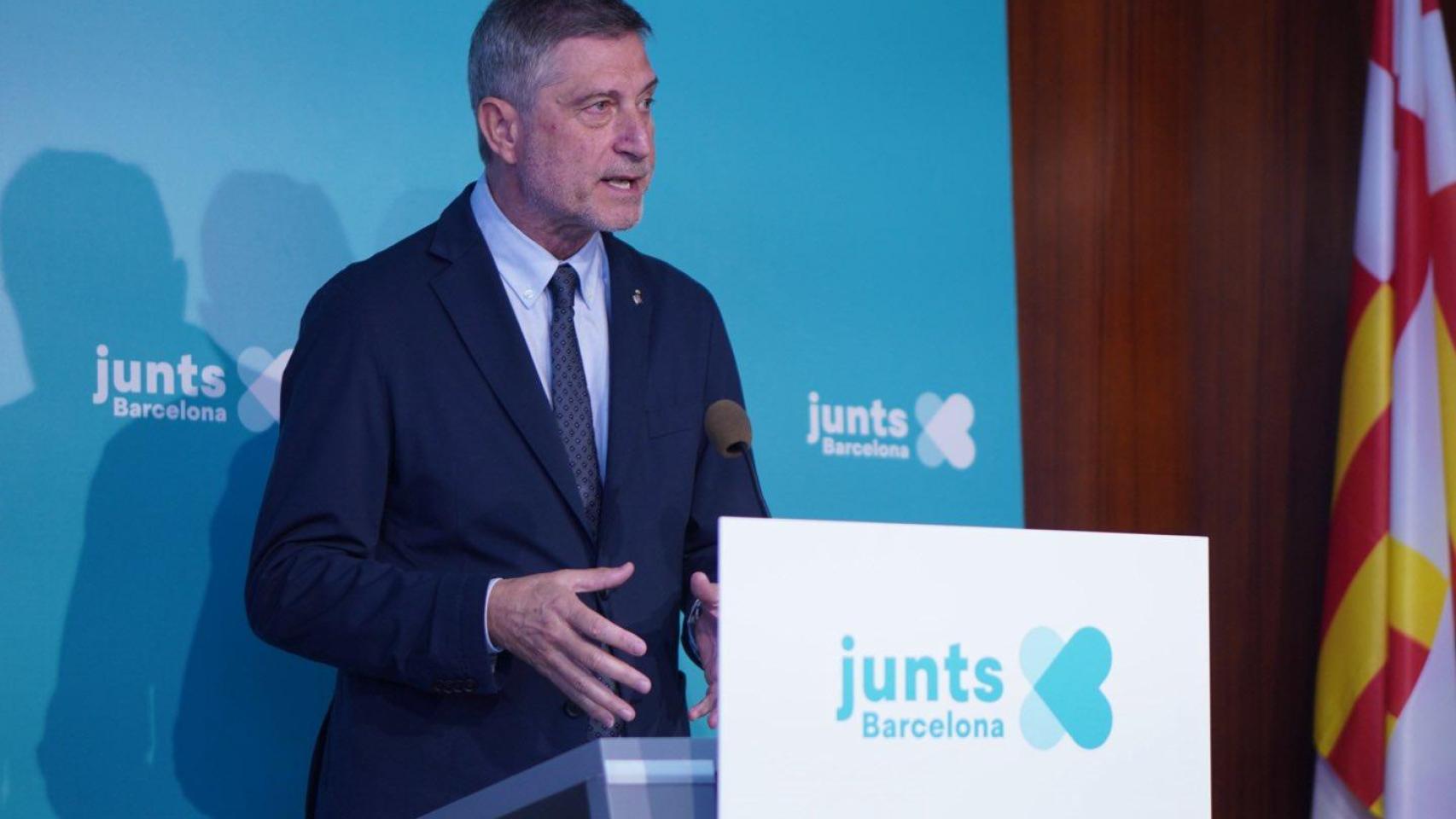 Jordi Martí Galbis, líder de Junts en Barcelona