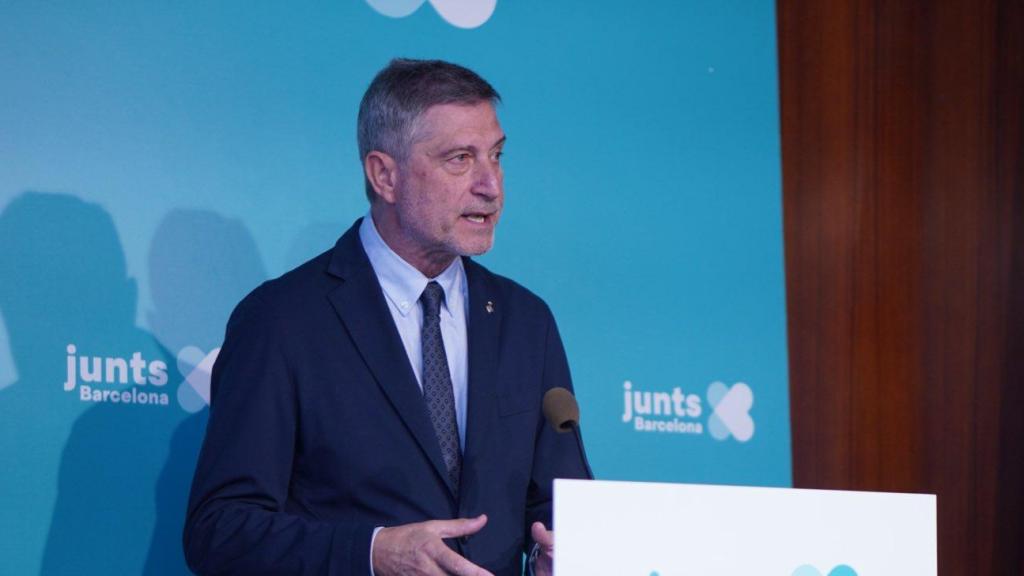 Jordi Martí Galbis, líder de Junts en Barcelona