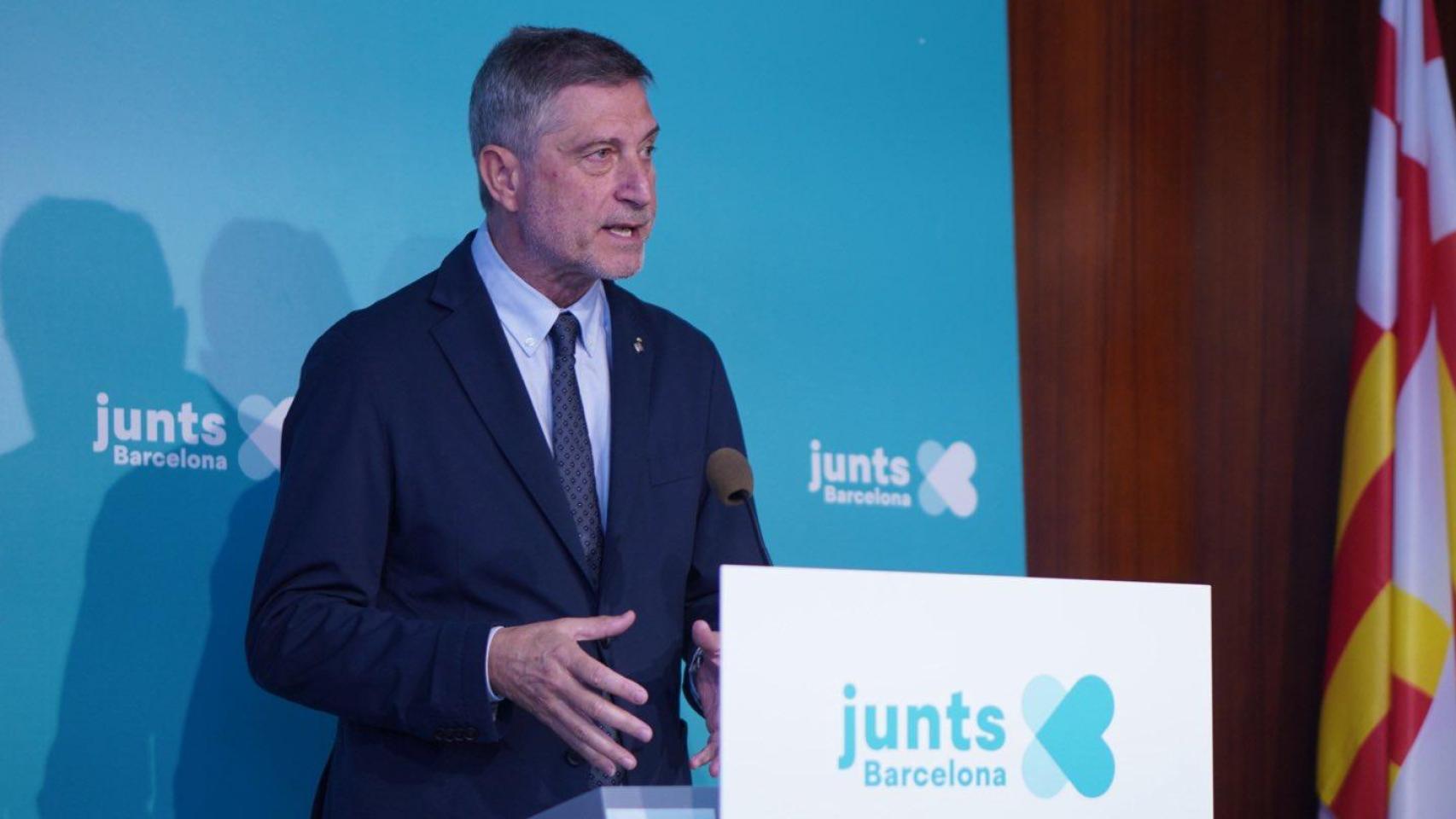 Jordi Martí Galbis, líder de Junts en Barcelona