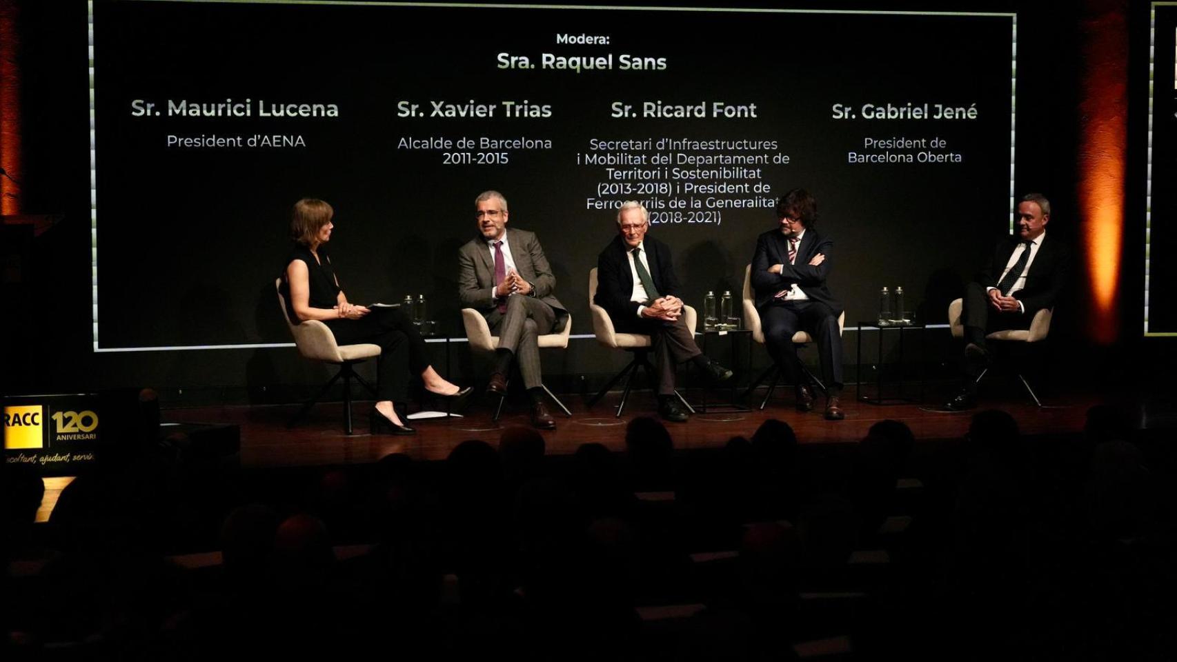 Debate sobre la movilidad de la Gran Barcelona en el 120 aniversario del RACC