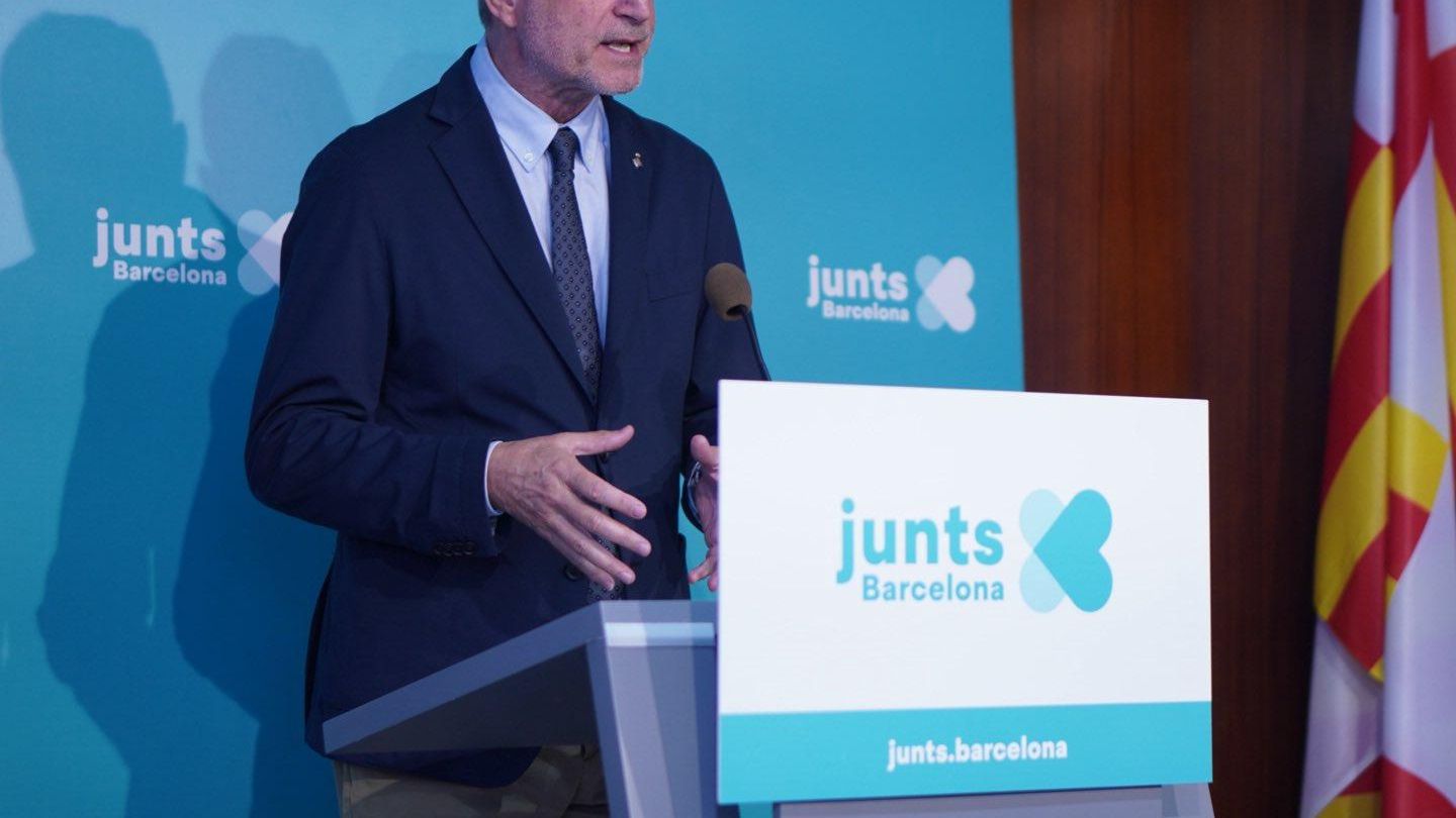 Jordi Martí Galbis, líder de Junts en Barcelona