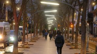 Iluminación en las calles de L’Hospitalet de Llobregat