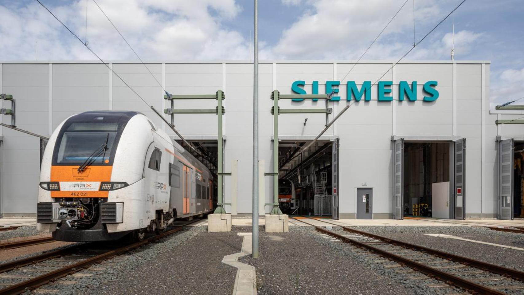 Imagen de archivo de la fábrica Siemens Mobility en Cornellà
