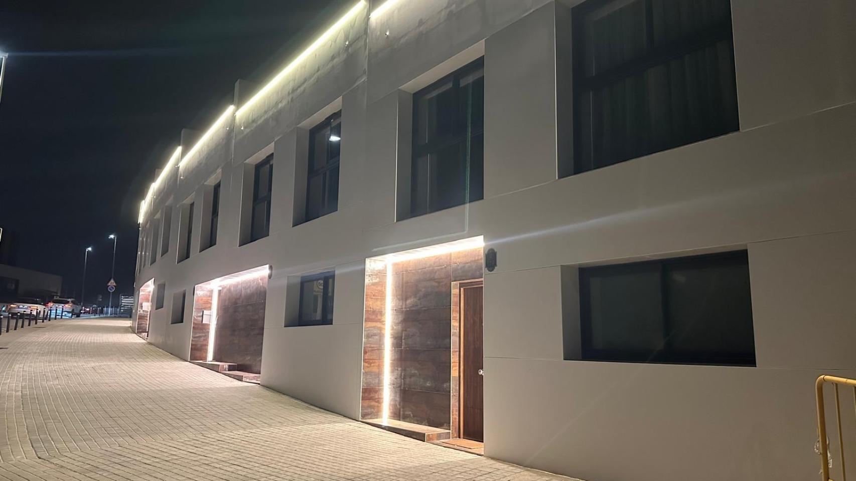 Uno de los chalets que hace las veces de after los fines de semana en Montgat