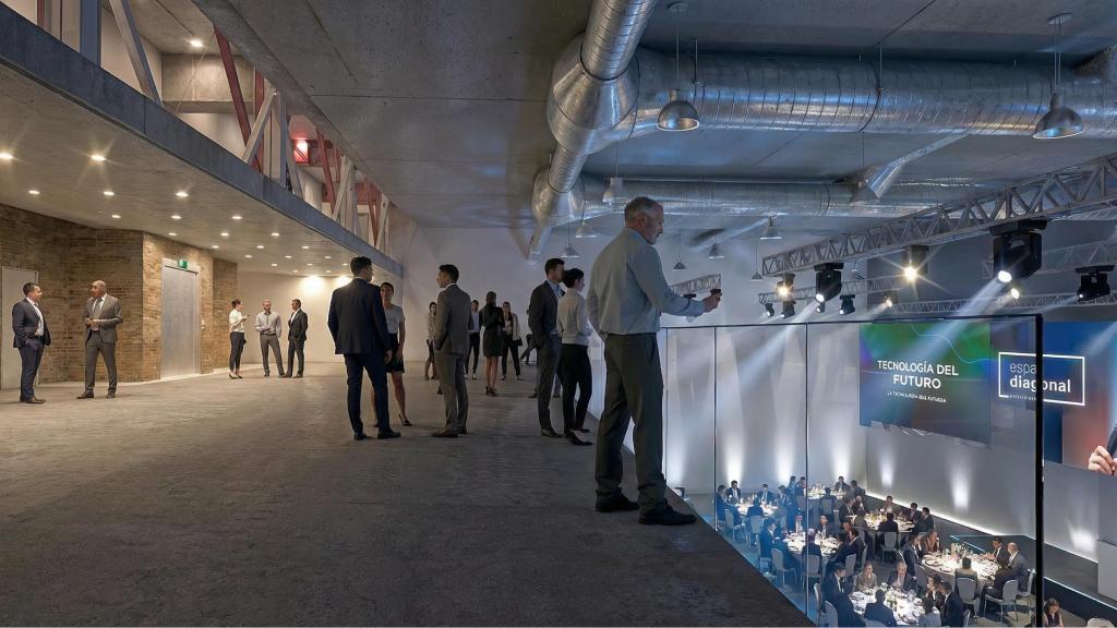 Render de Espai Diagonal, el futuro venue de la Diagonal de Barcelona