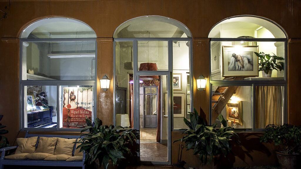 Interior del Teatre més Petit del Món a Barcelona