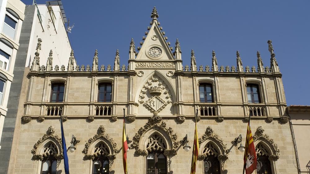 L'Ajuntament de Terrassa en una imatge d'arxiu