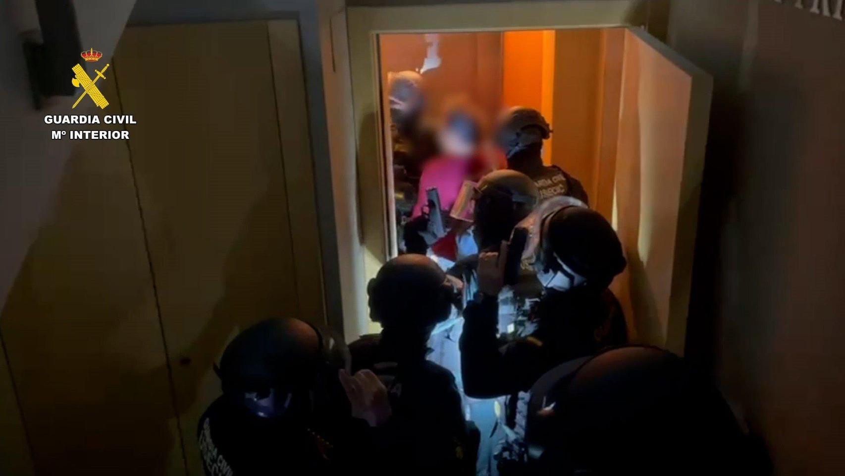 Operación 'Varkov' de la Guardia Civil en Barcelona
