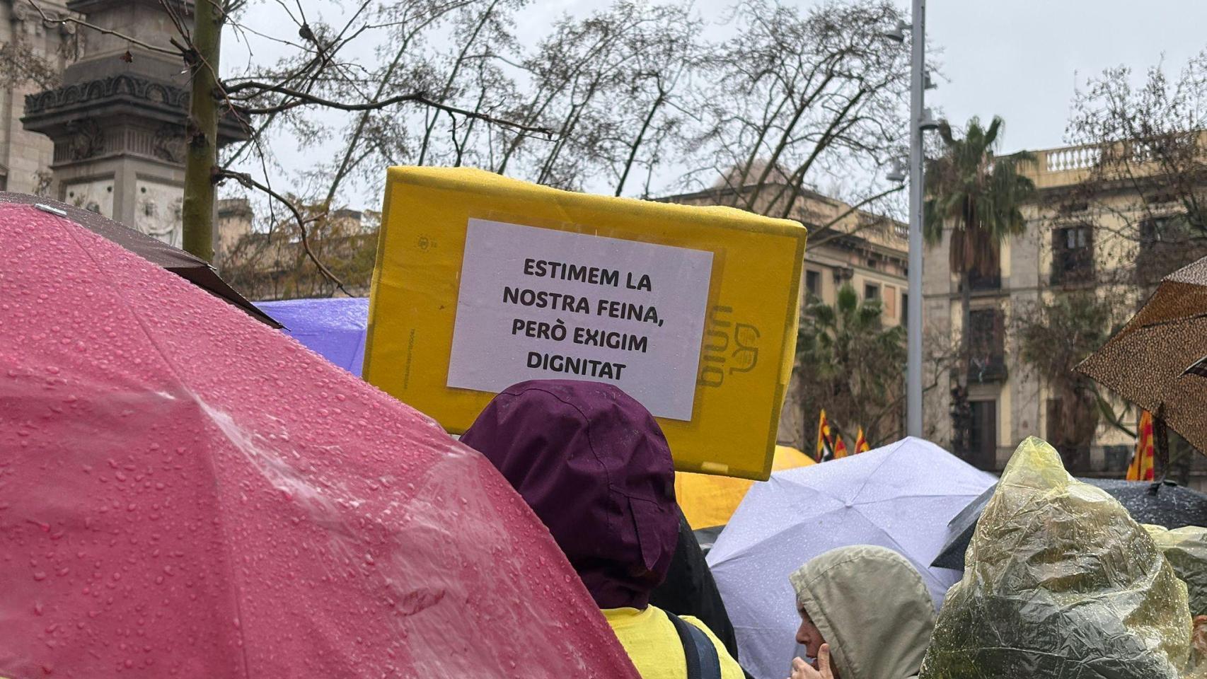 Unas 1.500 trabajadoras de escuelas infantiles se manifiestan en Barcelona para exigir condiciones laborales dignas
