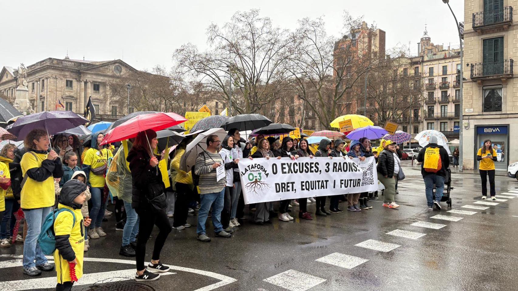 El grito de las escuelas infantiles: las educadoras de Barcelona denuncian un convenio que 