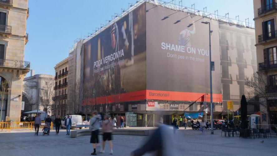 Campaña “Poca Vergonya” del Ayuntamiento de Barcelona contra el incivismo