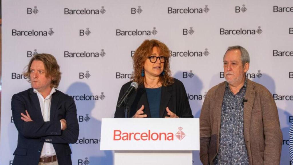 Rueda de prensa tras el acuerdo de PSC y ERC para regenerar el Besòs i el Maresme