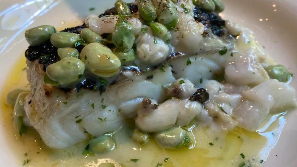 Plato del restaurante Gresca en Barcelona