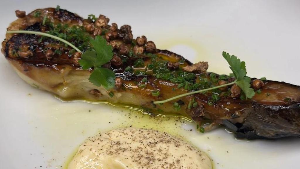 Plato del restaurante Gresca en Barcelona