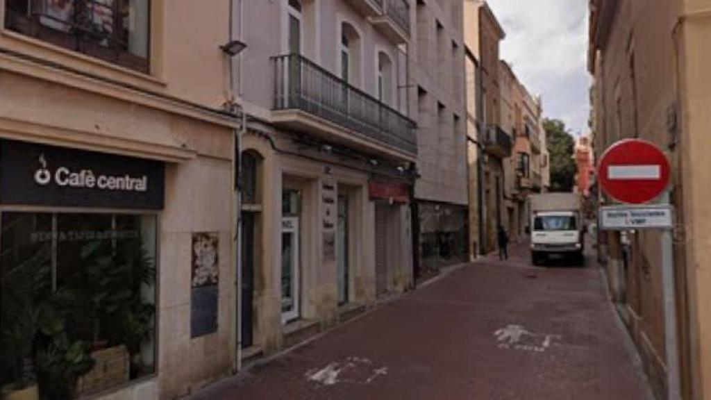 Una de las calles peatonalizadas en Terrassa en una imagen de archivo
