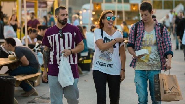 Zona de 'food trucks' al Radical Market! BCN