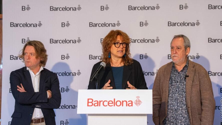 Roda de premsa després de l'acord de PSC i ERC per regenerar el Besòs i el Maresme