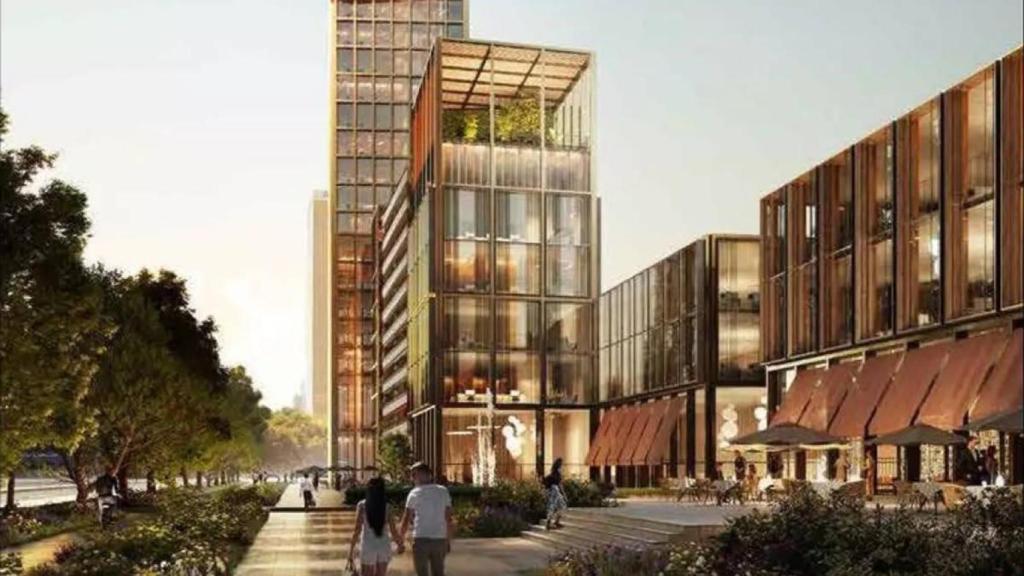 Render de los edificios ubicados en la calle Tarragona
