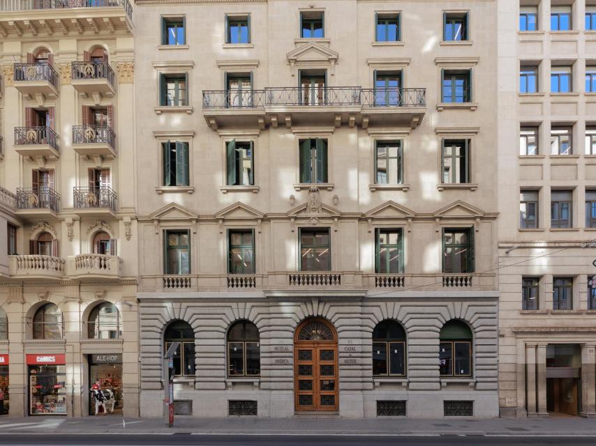 Fachada Casal del Metge de Barcelona