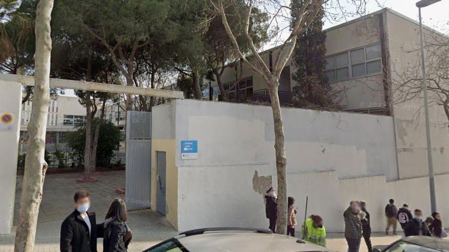 Exterior de l'Institut Joan Brossa de Barcelona