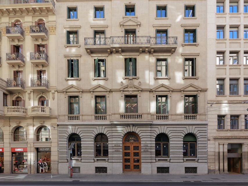 Façana Casal del Metge de Barcelona
