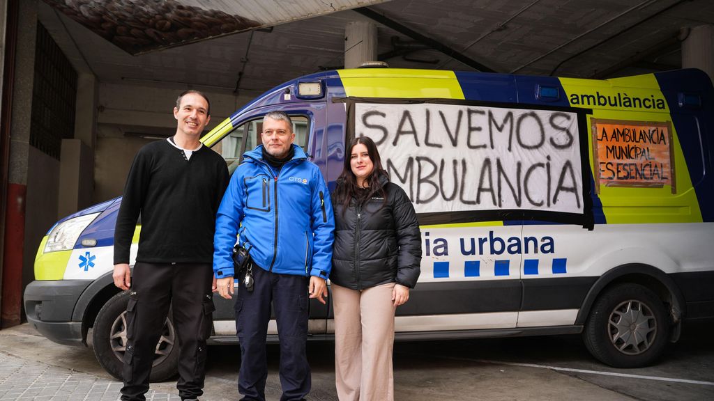 Trabajadores afectados del Consorci de Transport Sanitari (CTS) Girona