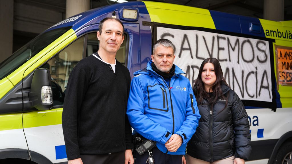 Treballadors afectats pel desmantellament de l'ambulància de la Guàrdia Urbana de L'Hospitalet de Llobregat