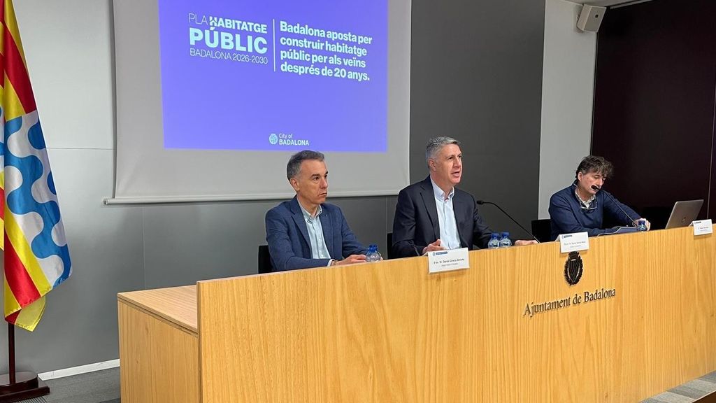 Presentació dels pisos de protecció oficial de Badalona