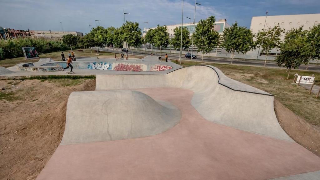 Imagen de archivo del skatepark de Castelldefels