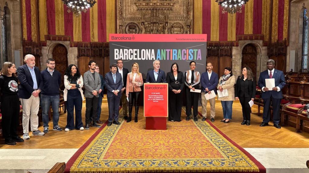 Collboni presenta la campaña de Barcelona por el Día Internacional por la Eliminación de la Discriminación Racial