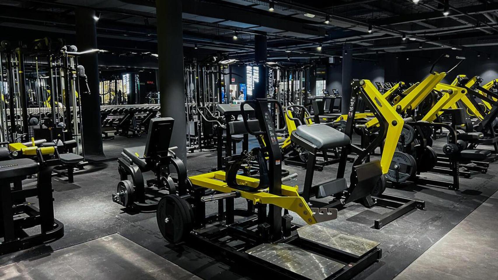 Interior de un Fitness Park
