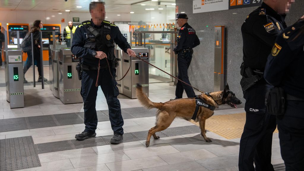 La Unitat Canina de la Policia Municipal de Sabadell al 'Pla Kanpai'