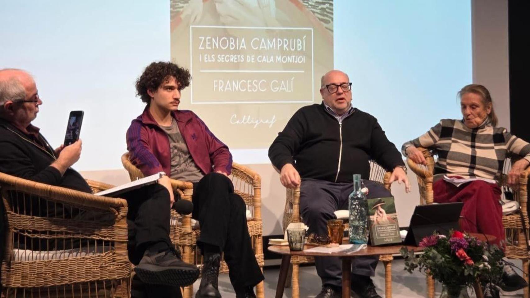 Acto de presentación del libro de Francesc Galí en Barcelona