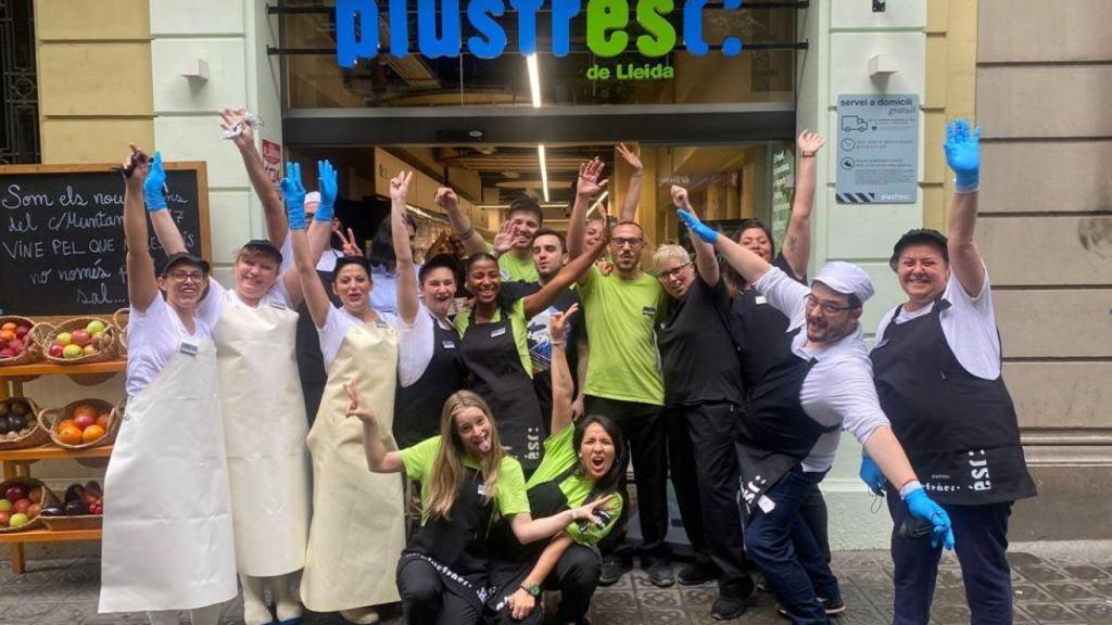 Una tienda de Plusfresc en Muntaner