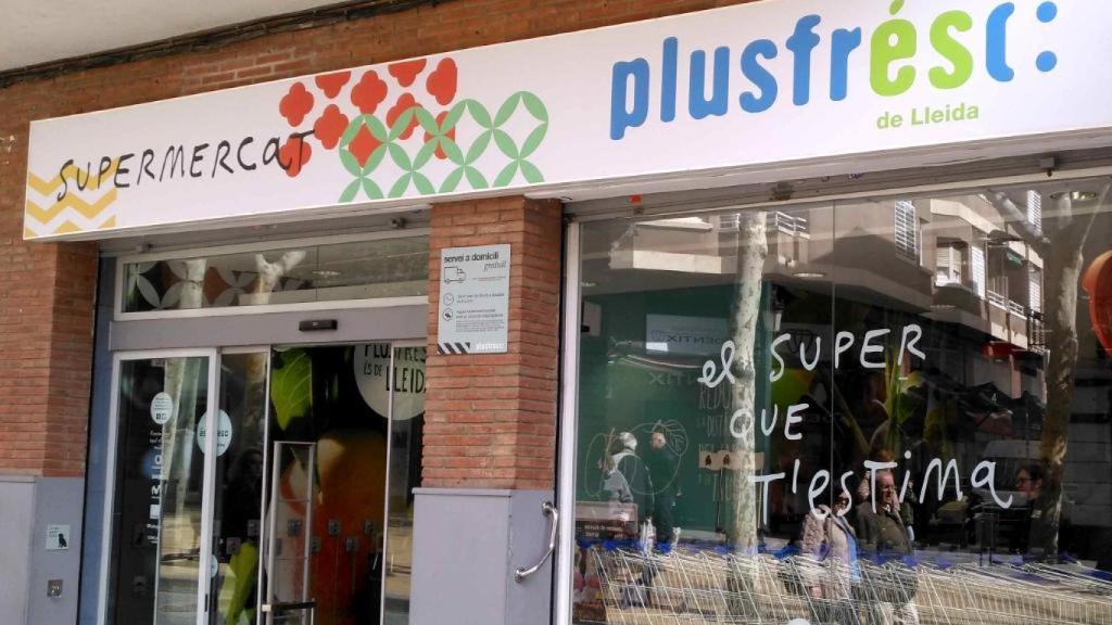 Un supermercado Plusfresc en una imagen de archivo