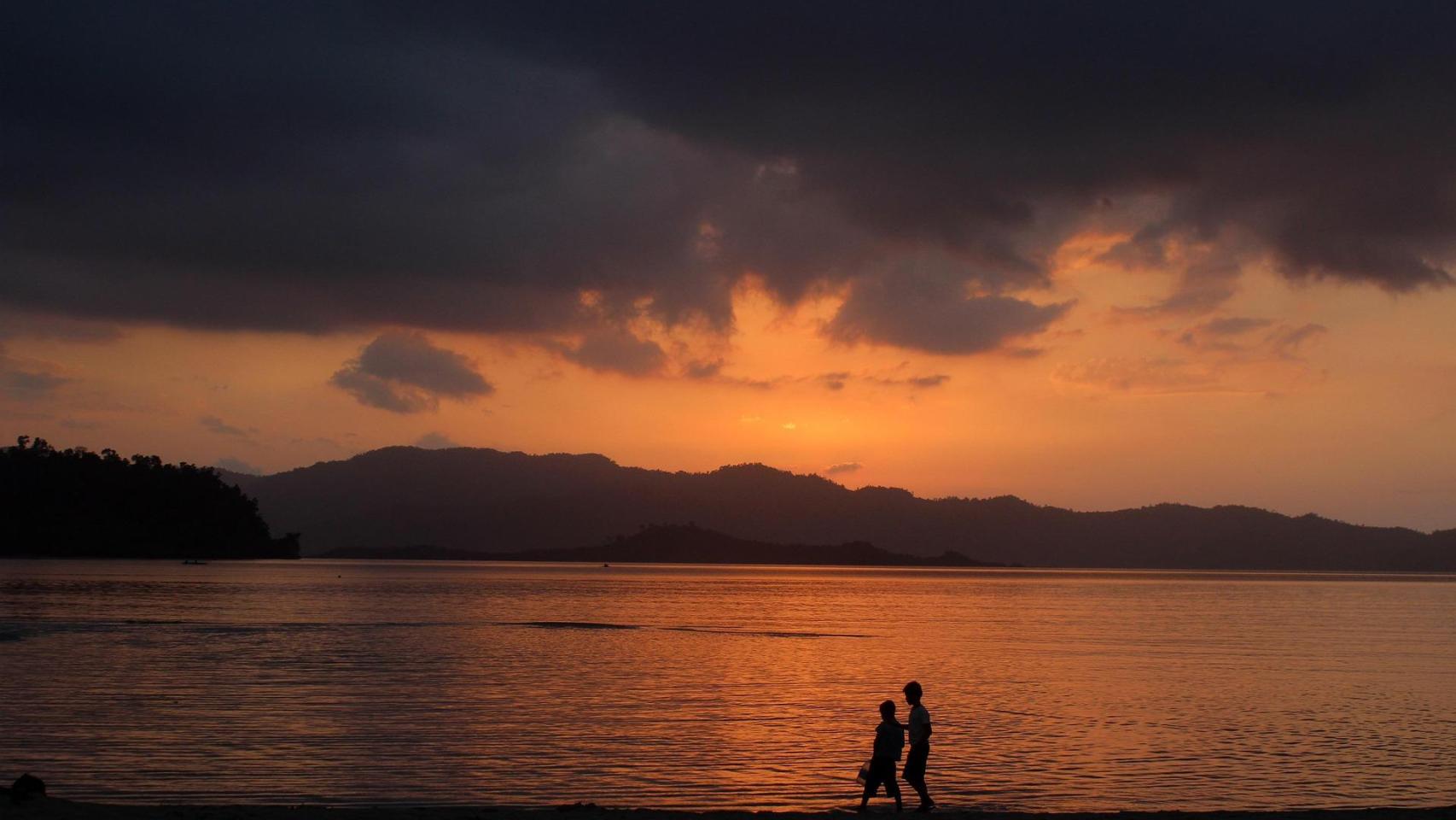 Una playa de Filipinas en una imagen de archivo