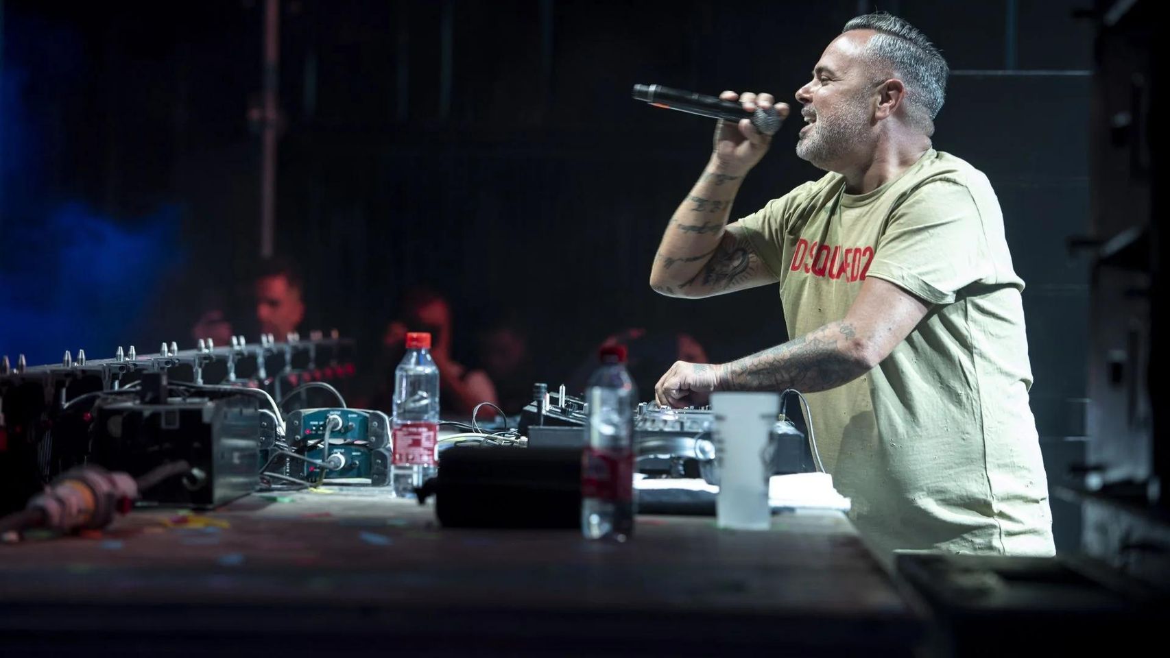 Juan Magán durante un concierto en una imagen de archivo