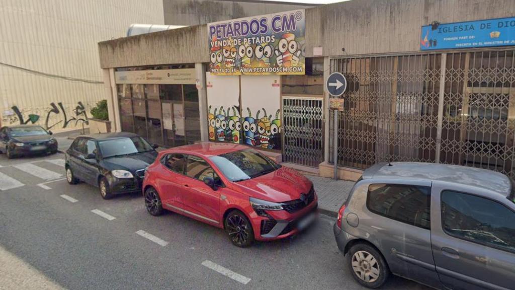 Exteriors del mercat en una imatge d'arxiu