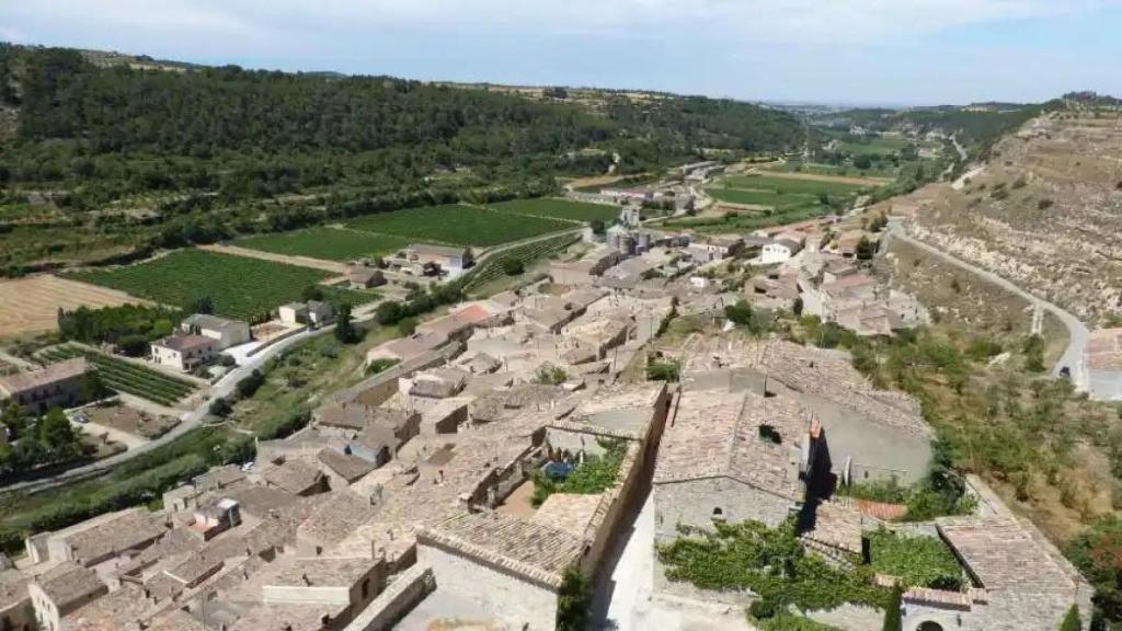 Pueblo de Guimerà visto desde arriba | El Español
