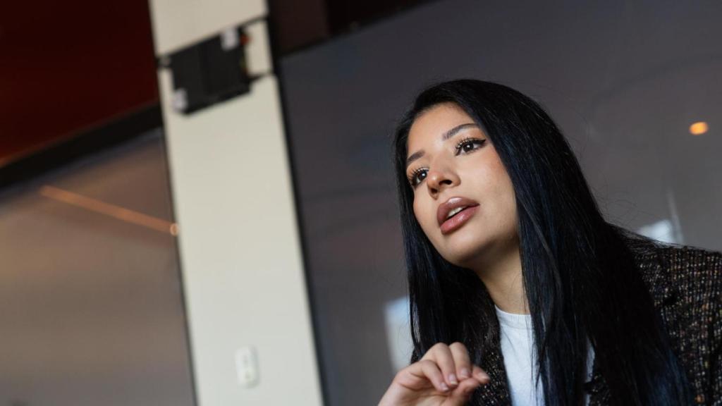 Nada Itrab, en su entrevista con Metrópoli