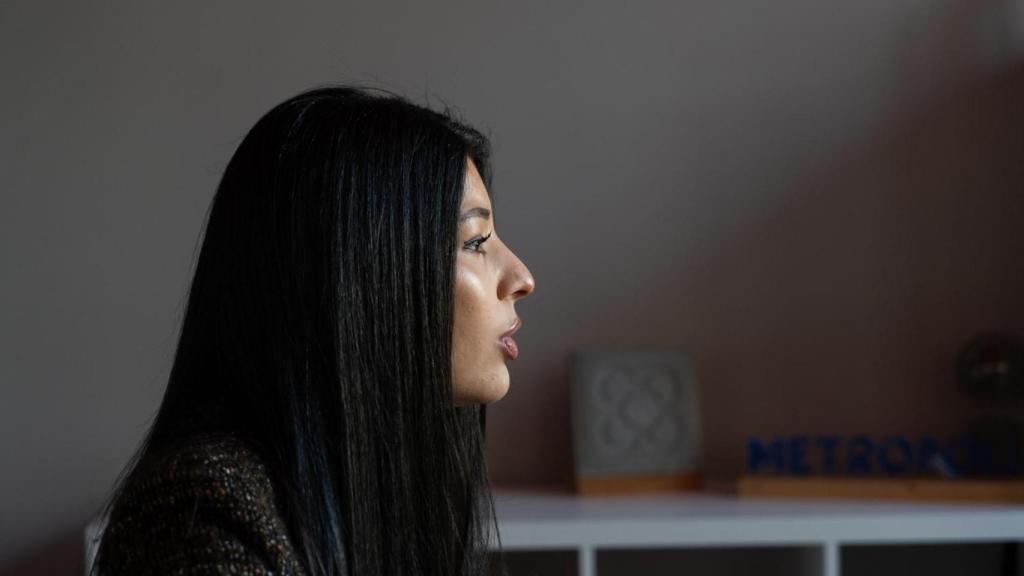 Nada Itrab, en la entrevista con Metrópoli
