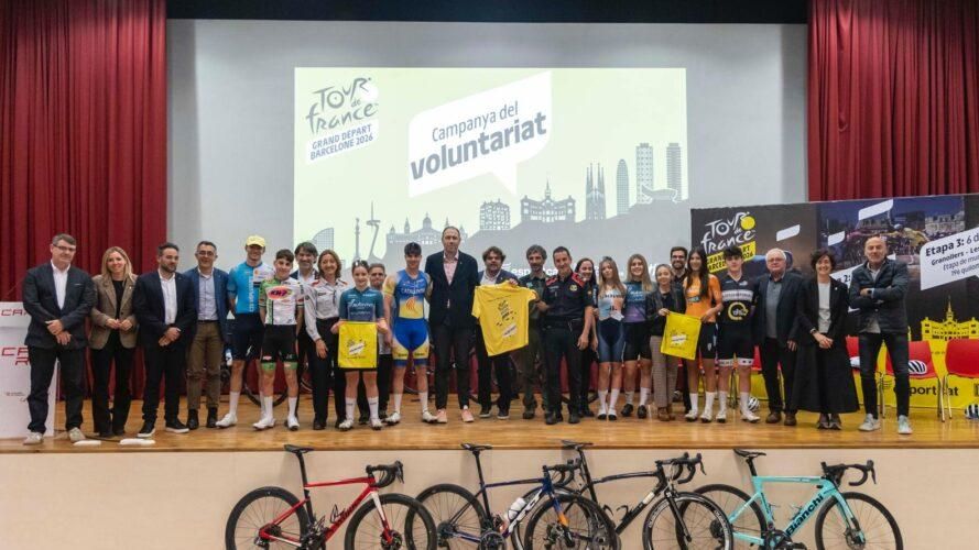 Campanya de voluntariat per al Grand Départ del Tour de França 2026 a Barcelona