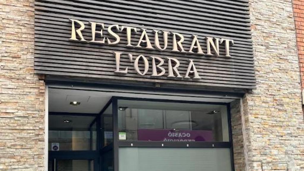 Restaurant L'Obra en Santa Coloma