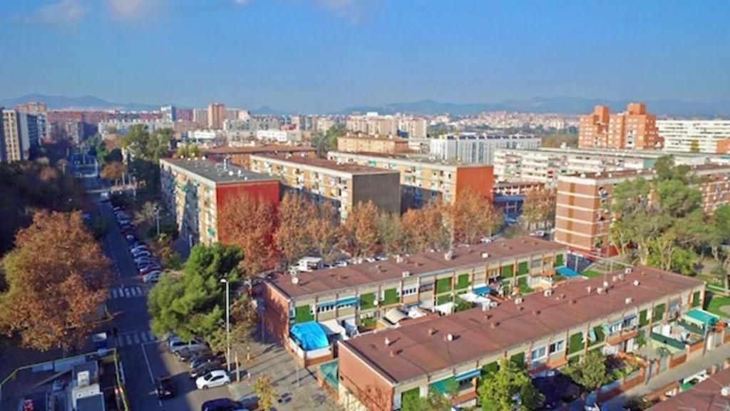 Vista aérea del Besòs i el Maresme