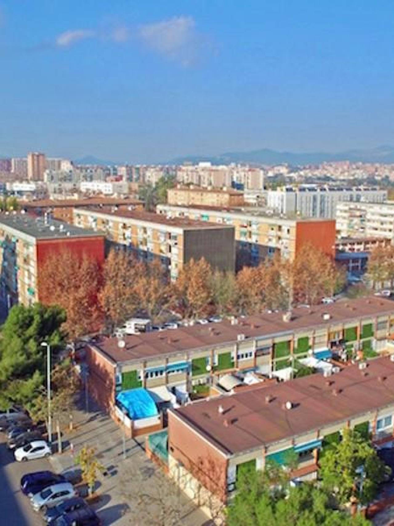 Vista aérea del Besòs i el Maresme