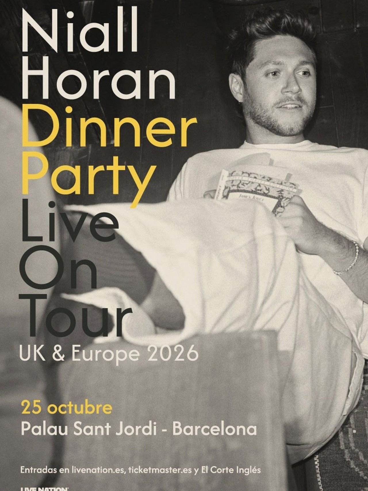 Cartell de la gira de Niall Horan