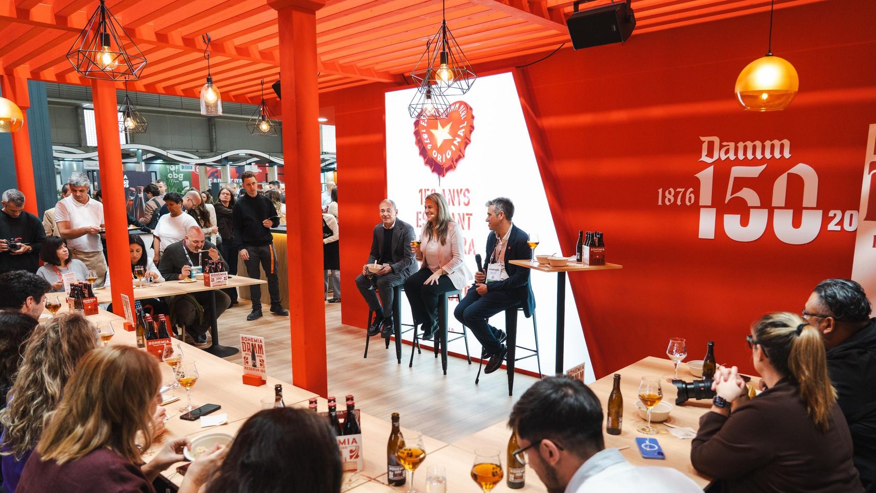 Espacio de Damm en el salón Alimentària