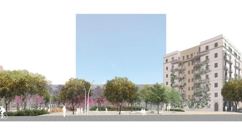 El parque en el Guinardó que va a crear Barcelona