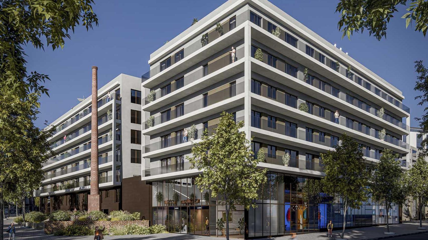 La inmobiliaria Corp compra terrenos para edificar más de 25.000 m2 en pleno centro de Terrassa: podrá levantar 226 viviendas