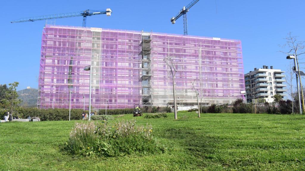 Viviendas en construcción en Viladecans